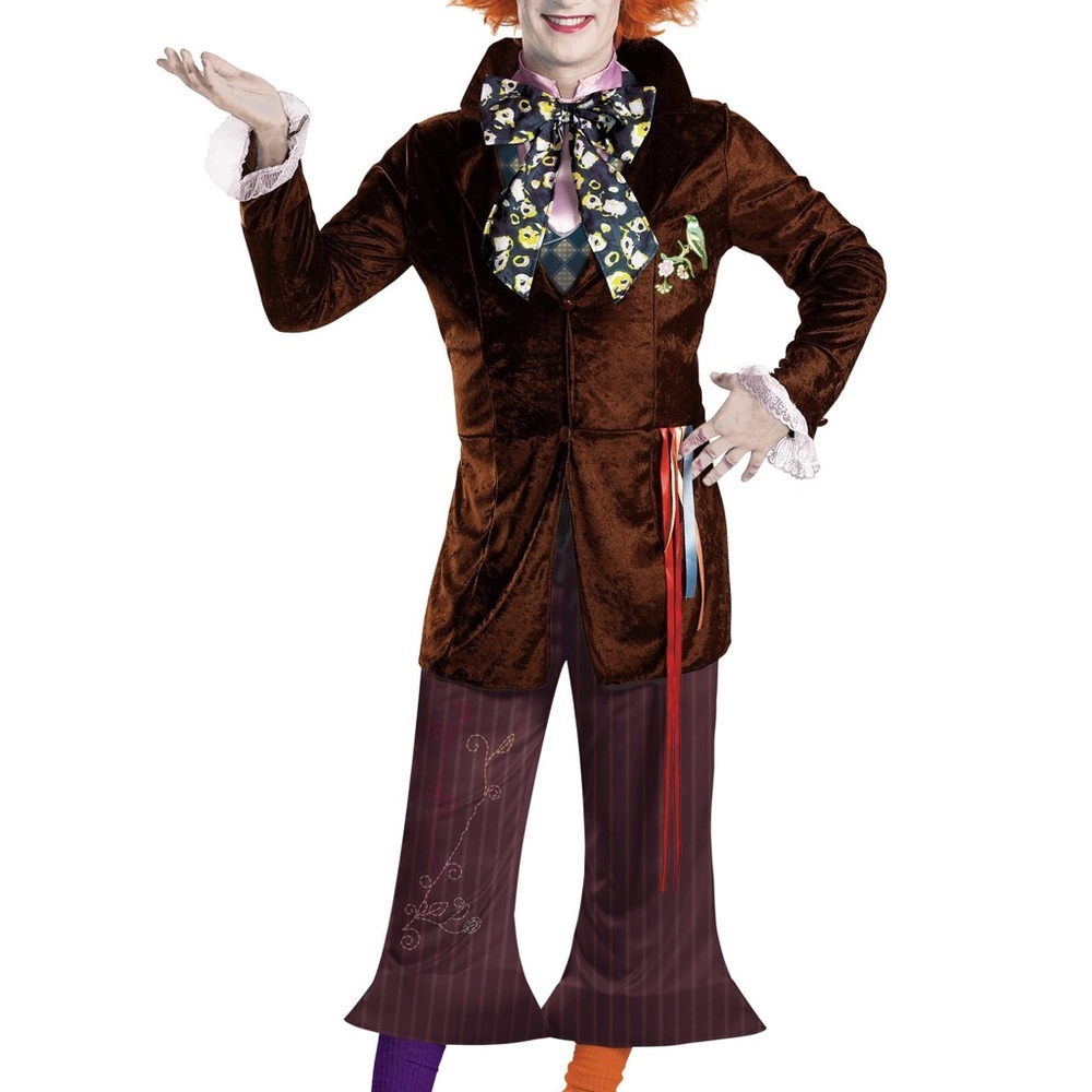 Alice in wonderland mad hatter Disney costume. Size medium